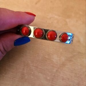 Native Sterling Cuff Bracelet